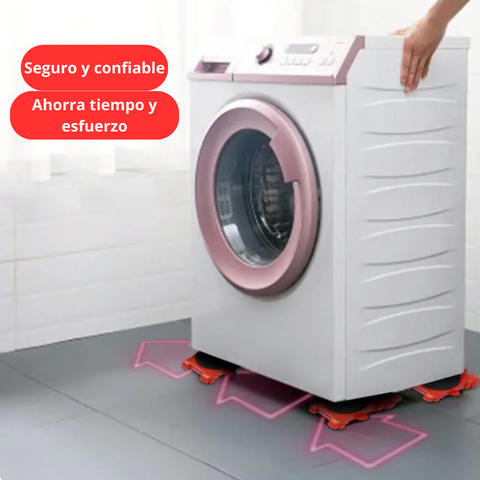 Transportador de Muebles FurniFlex + 4 Rodillos Deslizantes 360º ¡GRATIS!